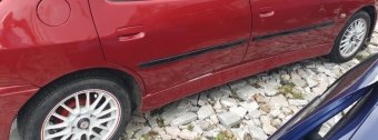 1997 model peugeot 306 1.8 8 valf çıkma sağ takım jant lastik.