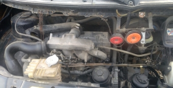 1998 model mercedes benz vito 110 cdi çıkma motor içi tesisat.