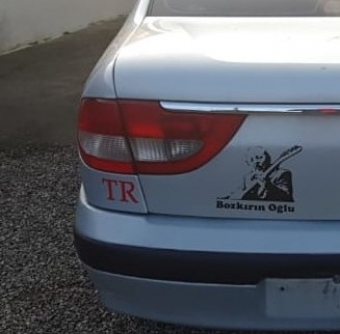 2001 model renault megane 1 1.6 8 valf çıkma sol stop lambası.